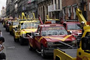 MANIFESTACIÓN GRÚAS