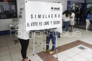 SIMULACRO DE JORNADA ELECTORAL