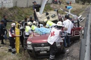 ACCIDENTE AUTOPISTA . TEXMELUCAN