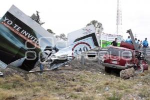 ACCIDENTE AUTOPISTA . TEXMELUCAN