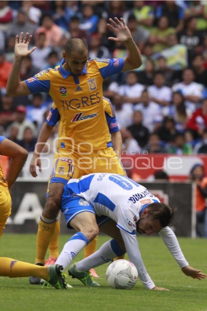 FÚTBOL . PUEBLA FC VS TIGRES