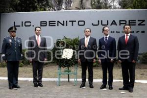 CEREMONIA NATALICIO DE BENITO JUÁREZ