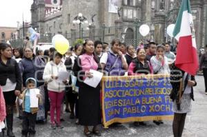 EVANGÉLICOS FESTEJAN A BENITO JUÁREZ