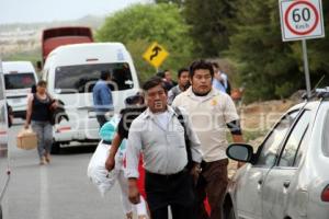 MANIFESTACION CAÑEROS . TEHUACAN