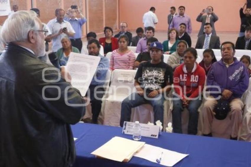 OFRECE GOBIERNO ESTATAL DISCULPA A CHALCHIHUAPAN