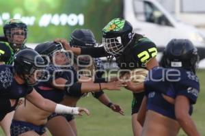 FÚTBOL AMERICANO . MAMBAS VS MORRIGANS