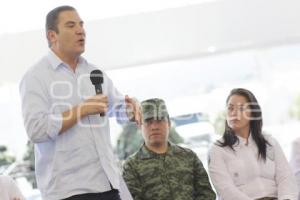 IZÚCAR DE MATAMOROS . ARCO DE SEGURIDAD