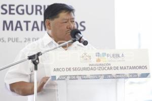 IZÚCAR DE MATAMOROS . ARCO DE SEGURIDAD