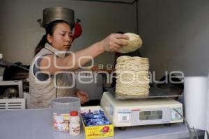 TORTILLA . ECONOMÍA