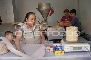 TORTILLA . ECONOMÍA