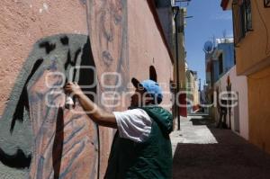 CIUDAD MURAL . BARRIO DE XANENETLA