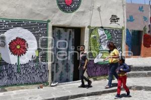 CIUDAD MURAL . BARRIO DE XANENETLA