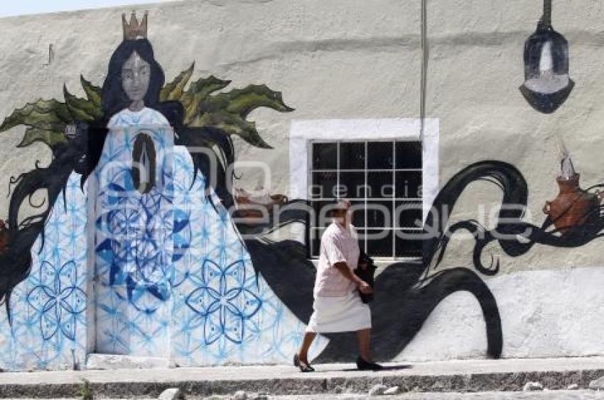 CIUDAD MURAL . BARRIO DE XANENETLA