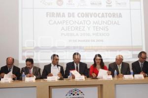 CAMPEONATO MUNDIAL DE AJEDREZ Y TENIS 