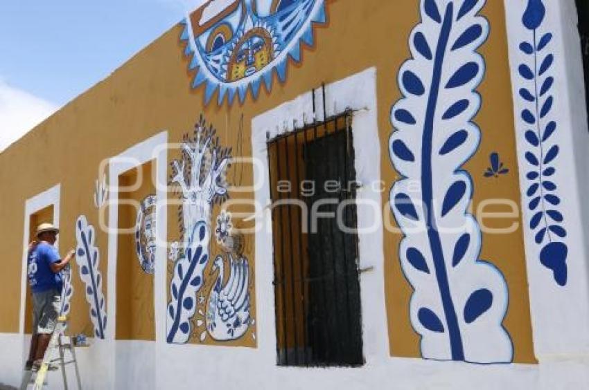 CIUDAD MURAL . BARRIO DE XANENETLA