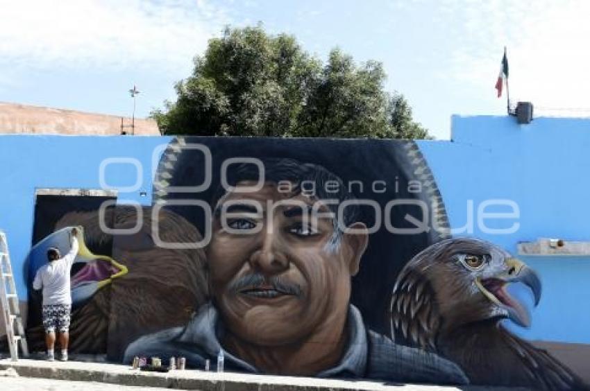 CIUDAD MURAL . BARRIO DE XANENETLA