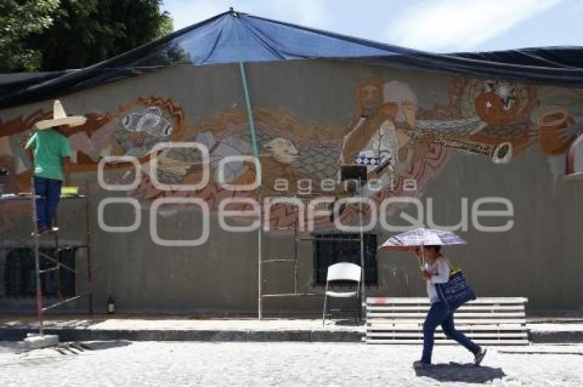 CIUDAD MURAL . BARRIO DE XANENETLA