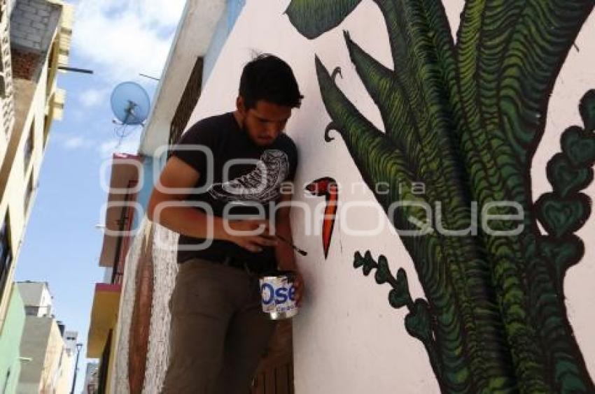 CIUDAD MURAL . BARRIO DE XANENETLA