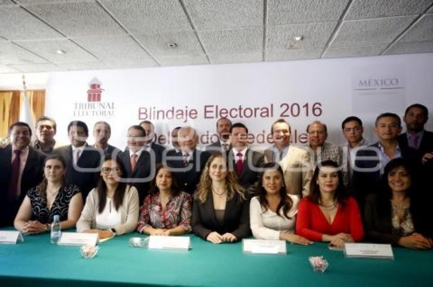 BLINDAJE ELECTORAL PARA DELEGADOS FEDERALES