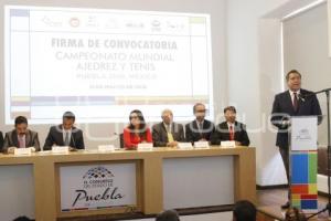 CAMPEONATO MUNDIAL DE AJEDREZ Y TENIS