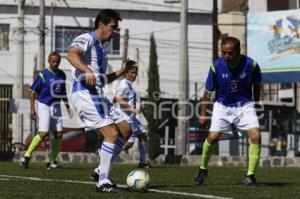 FUTBOL VETERANOS . PUEBLA FC VS CRUZ AZUL