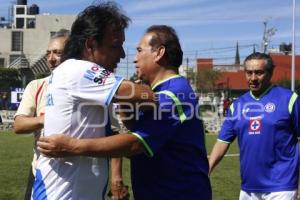 FUTBOL VETERANOS . PUEBLA FC VS CRUZ AZUL