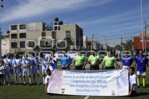 FUTBOL VETERANOS . PUEBLA FC VS CRUZ AZUL