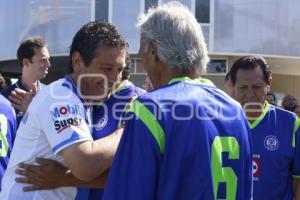 FUTBOL VETERANOS . PUEBLA FC VS CRUZ AZUL