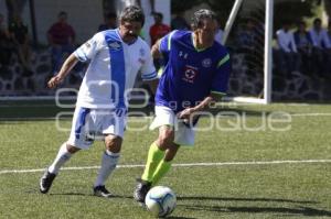 FUTBOL VETERANOS . PUEBLA FC VS CRUZ AZUL