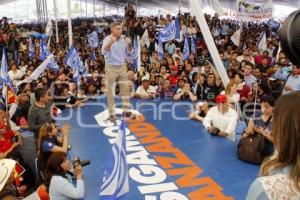 ELECCIONES . ANTONIO GALI EN AZUMIATLA