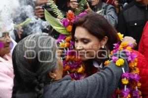 BLANCA ALCALÁ . INICIO DE CAMPAÑA