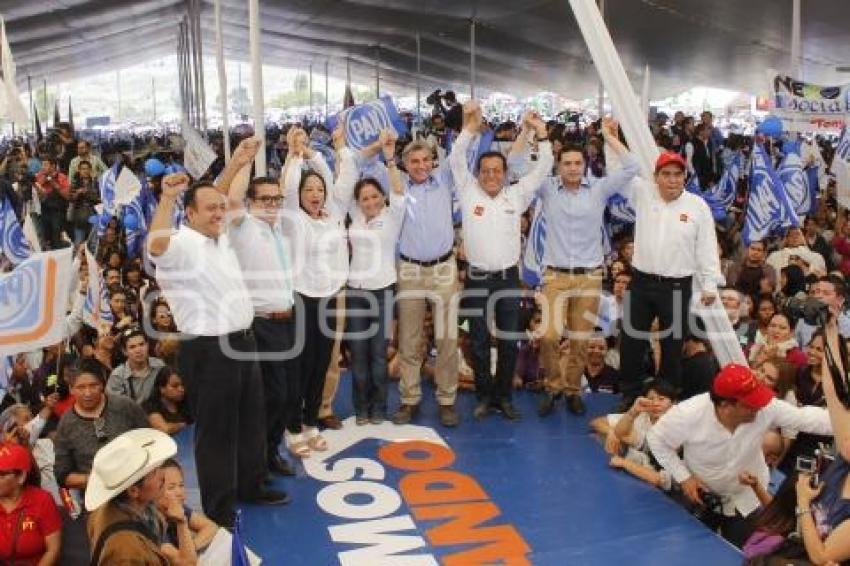 ELECCIONES . ANTONIO GALI EN AZUMIATLA