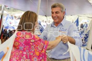 ELECCIONES . ANTONIO GALI EN AZUMIATLA