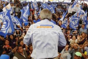 ELECCIONES . ANTONIO GALI EN AZUMIATLA