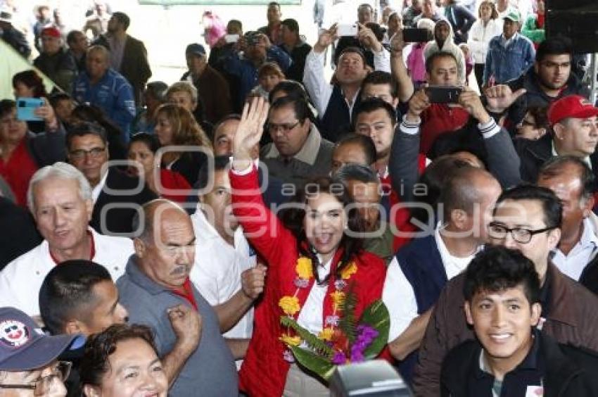 BLANCA ALCALÁ . INICIO DE CAMPAÑA