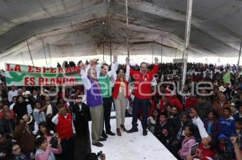 BLANCA ALCALÁ . INICIO DE CAMPAÑA