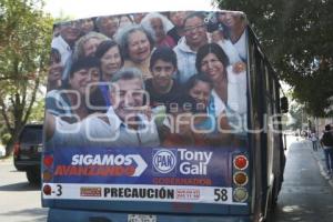 ELECCIONES . PUBLICIDAD ANTONIO GALI