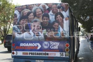 ELECCIONES . PUBLICIDAD ANTONIO GALI