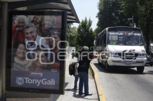 ELECCIONES . PUBLICIDAD ANTONIO GALI