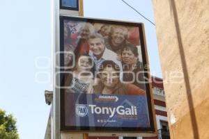 ELECCIONES . PUBLICIDAD ANTONIO GALI