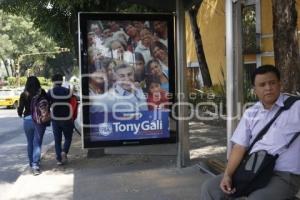 ELECCIONES . PUBLICIDAD ANTONIO GALI