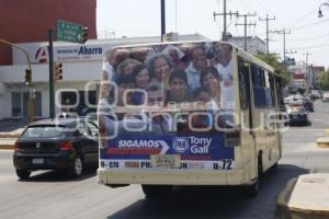 ELECCIONES . PUBLICIDAD ANTONIO GALI