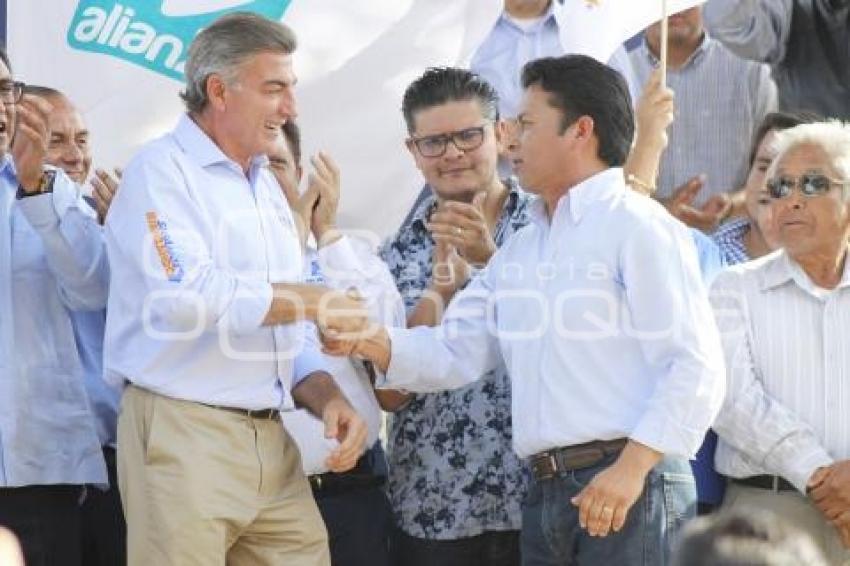 ELECCIONES . ANTONIO GALI EN CHOLULA