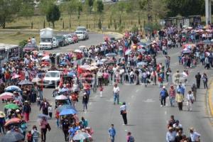 MANIFESTACION ANTORCHA CAMPESINA