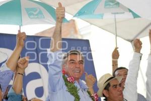 ELECCIONES . TONY GALI EN ATLIXCO