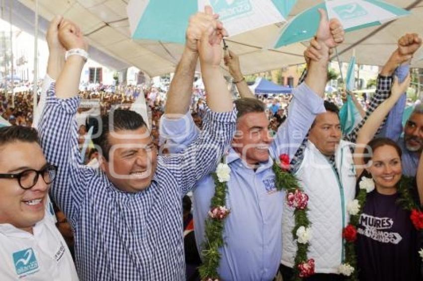 ELECCIONES . TONY GALI EN ATLIXCO