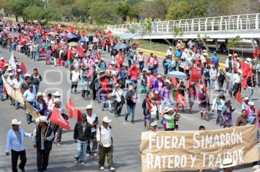 MANIFESTACION ANTORCHA CAMPESINA