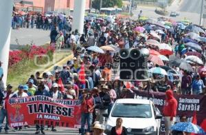 MANIFESTACION ANTORCHA CAMPESINA