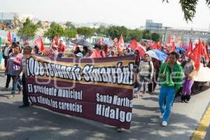 MANIFESTACION ANTORCHA CAMPESINA