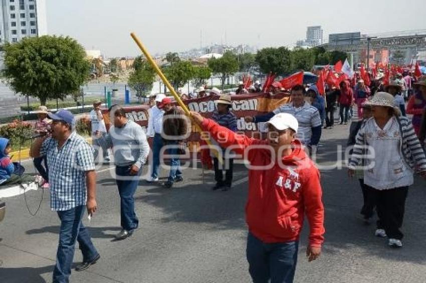 MANIFESTACION ANTORCHA CAMPESINA